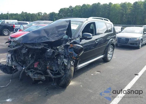 2013 Mitsubishi Outlander Se из США, поврежденный, VIN JA4JT3AW2DU020422